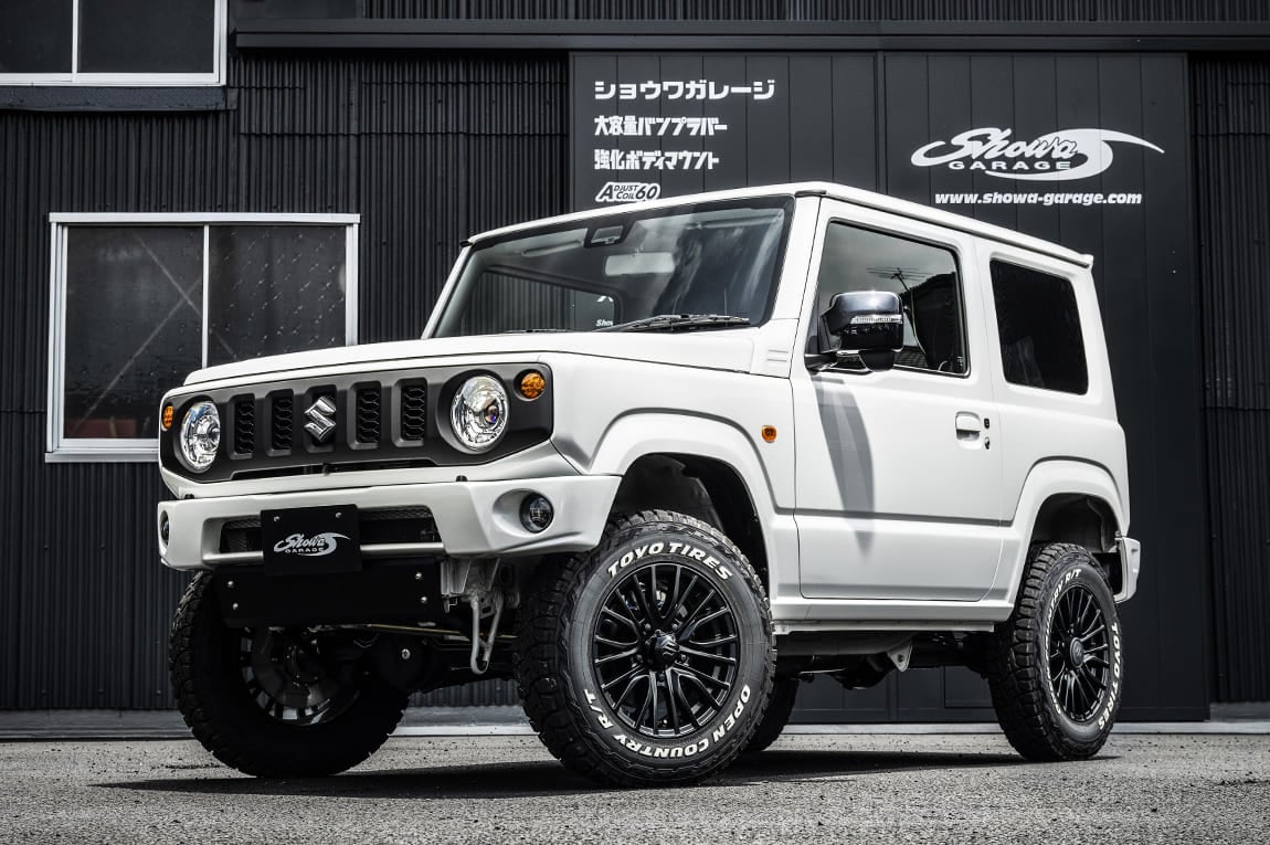 早い者勝ち⭐︎ジムニーシエラ１インチアップSHOWA GARAGE スプリング 黒 楽天市場】ショウワガレージ 1インチアップ用 X-SHOCK ジムニー