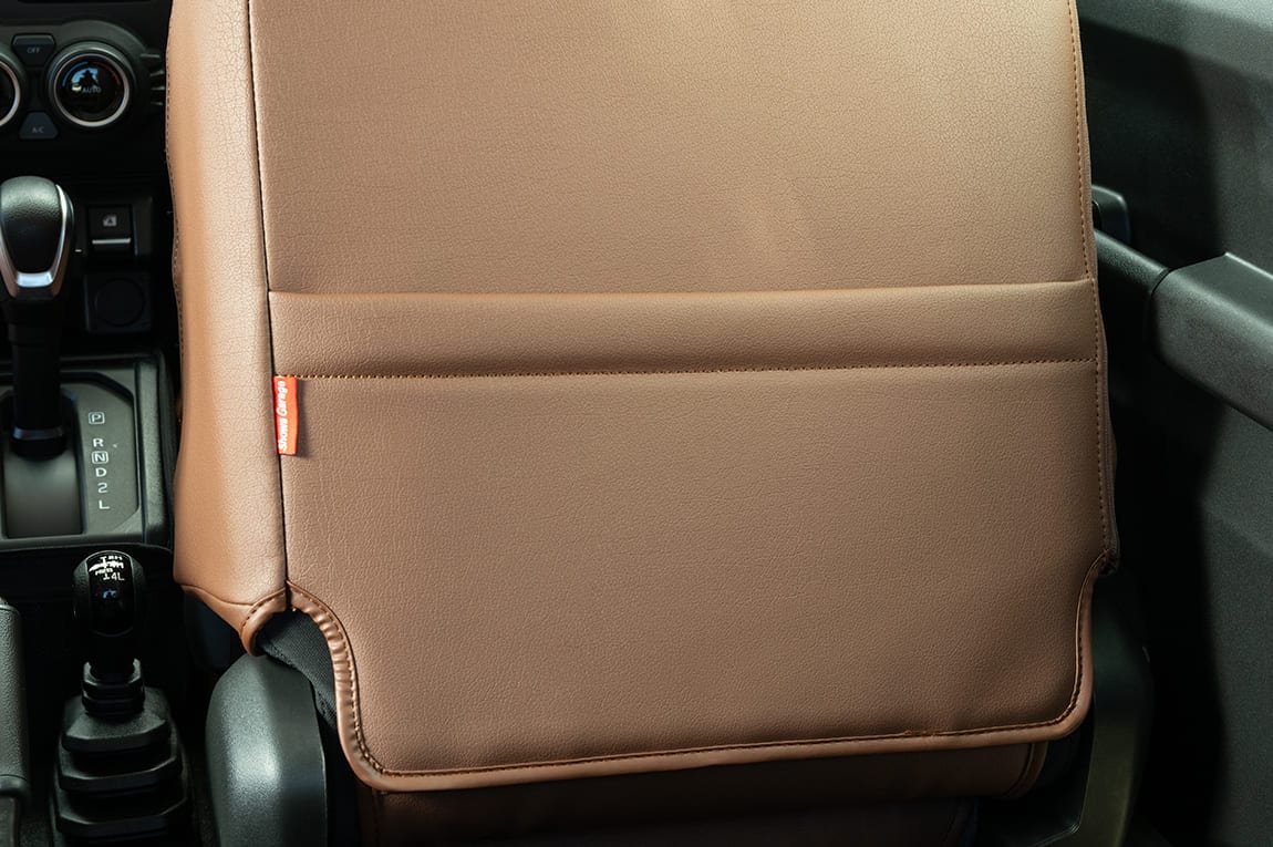 シートカバー モカ × チェック 一台分 JB64、JB74用 | JB64