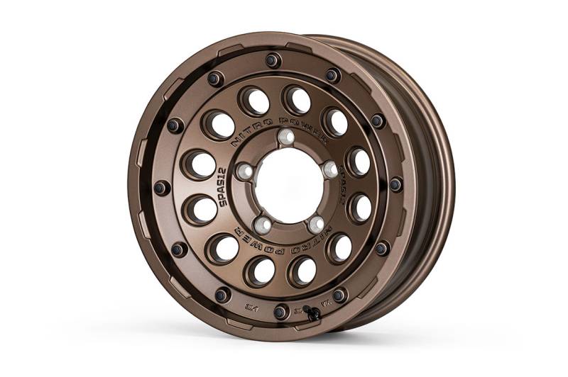 ホイール 16インチ NITRO POWER H12 SHOTGUN 16×6.0J-5 1本 特注カラー