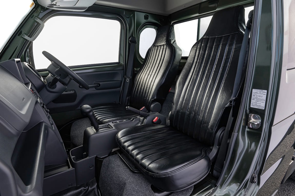 シートカバー スーパーキャリイ DA16 オールドシリーズ ブラック