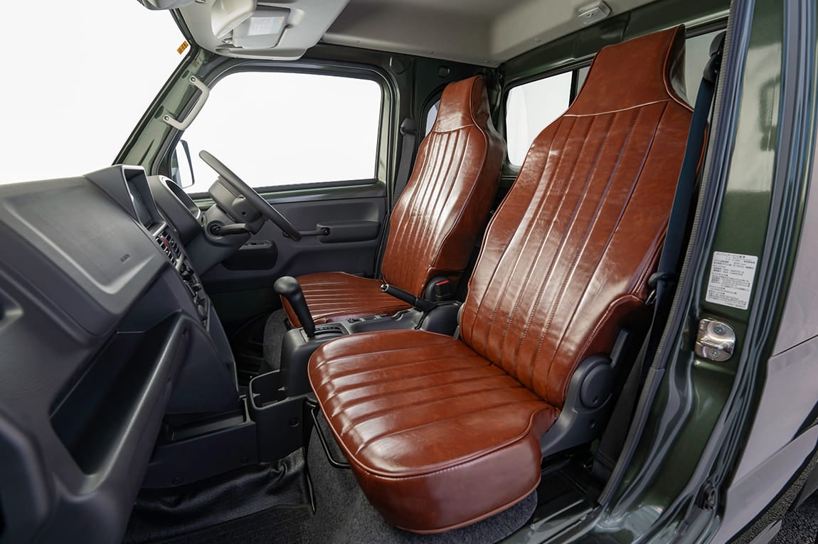 シートカバー スーパーキャリイ DA16 オールドシリーズ ブラック