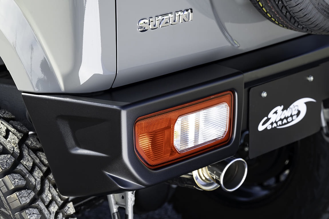 JB64用 ABSリアバンパースポイラー タイプ2 塗装済み ジムニー