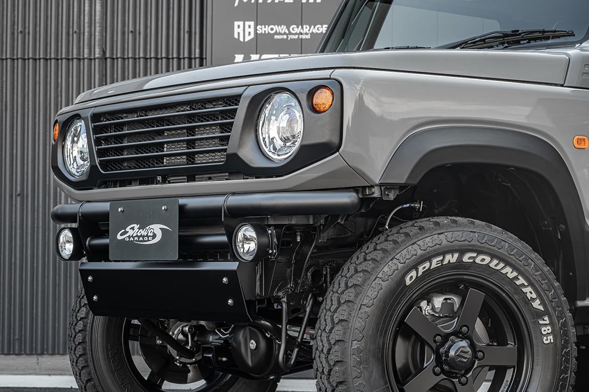 ショウワガレージABSフロントグリルオーダーカラー塗装ジムニーシエラノマド 受注生産) ABSスポーツグリル スタンダード オーダーカラー塗装