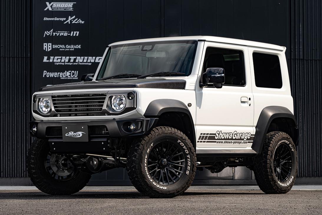 ショウワガレージ　ABSフロントグリル　オーダーカラー塗装 受注生産) ABSスポーツグリル アイラインスタイル オーダーカラー塗装