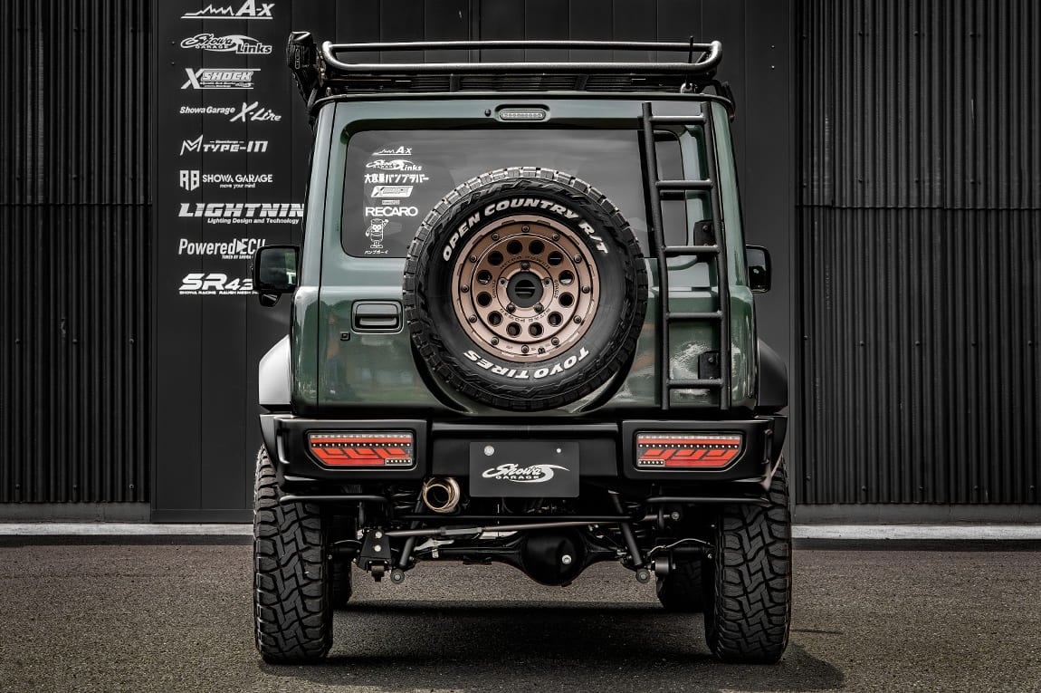 超美品 ジムニー JB64 JB74 リアラダー ジムニーシエラテールラダー リアラダー ワイドタイプ アルミ ジムニーJB64／ジムニーシエラJB74