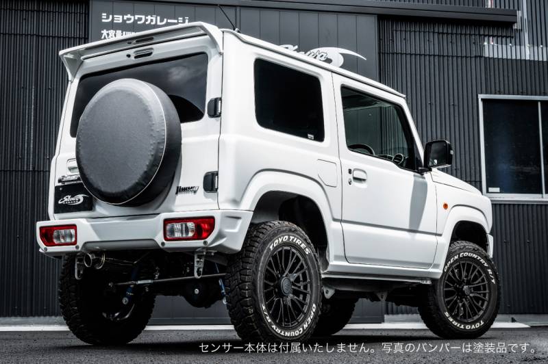 JB64用 リアパーキングセンサー対応 ABSリアバンパースポイラー タイプ