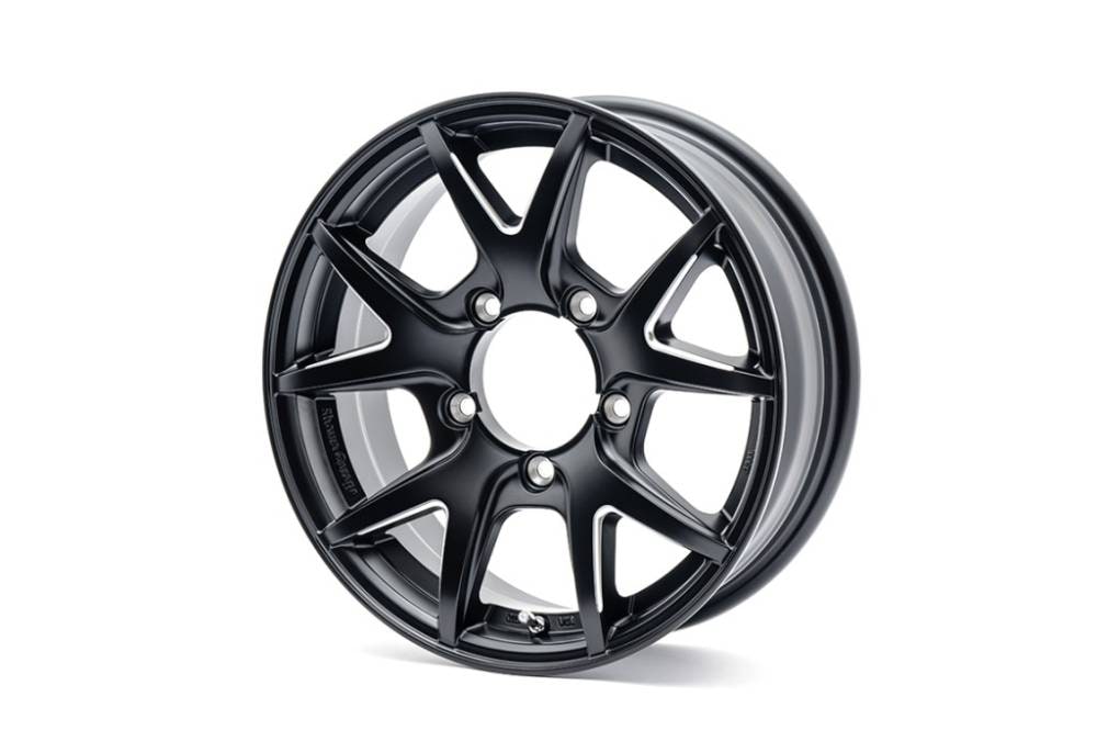 INSPIRE X 16×5.5J+20 マットブラック 1本 ジムニー JB64、JB23など用