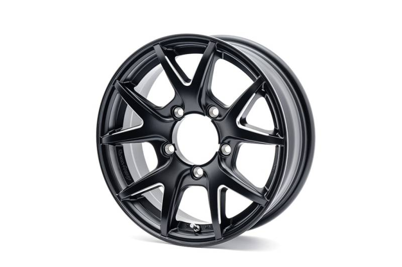 INSPIRE X 16×5.5J+20 マットブラック 1本 ジムニー JB64、JB23など用