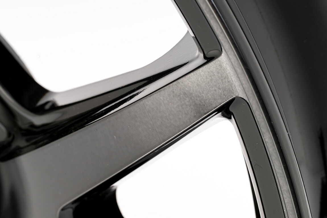 INSPIRE X 16×6.0J±0 ブラックポリッシュ 1本 ジムニーシエラ