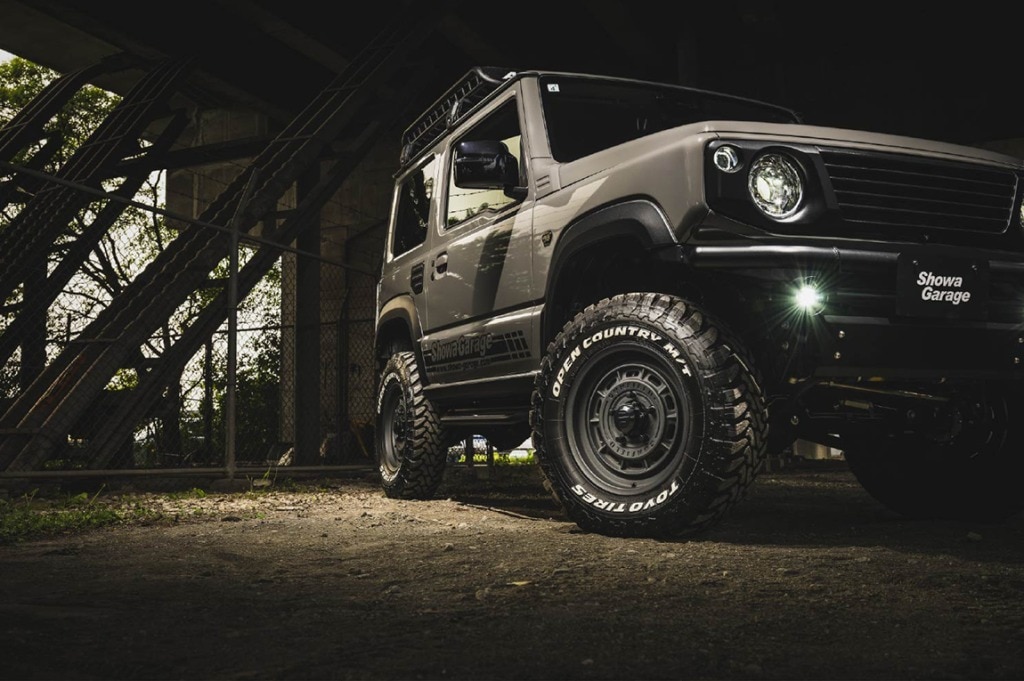 GUNFIELD 16×5.5J+20 サンドブラック 1本 ジムニー JB64、JB23など用