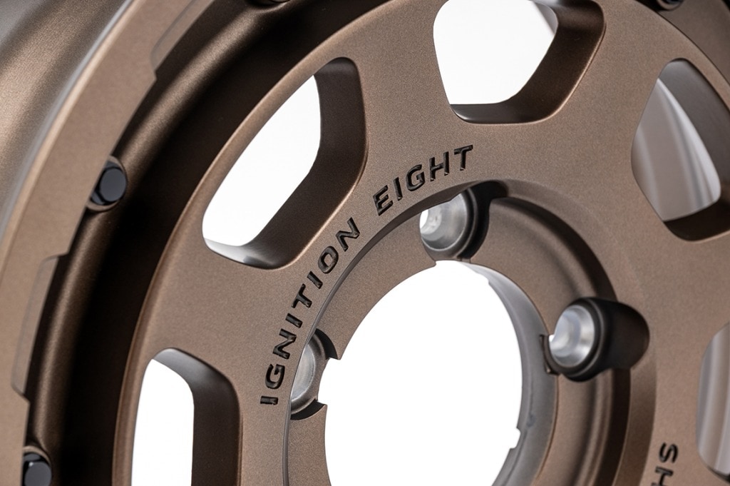 IGNITION EIGHT 16×5.5J+20 1本 ジムニー JB64、JB23など用 アルミ