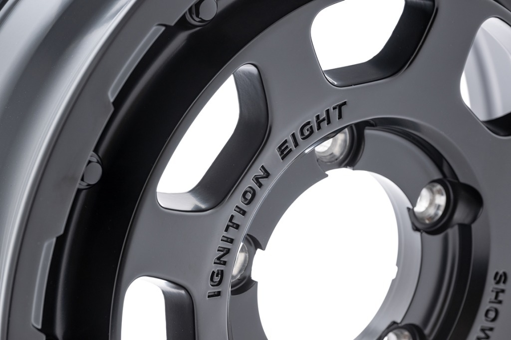 IGNITION EIGHT 16×5.5J+20 1本 ジムニー JB64、JB23など用 アルミ