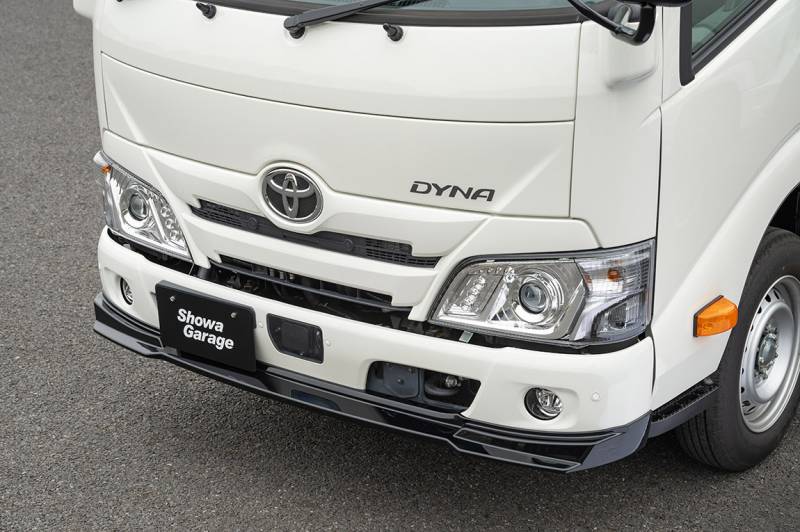 カムロード　エアロ　リップスポイラー　フロントバンパー　フォグランプ付き　ナッツ カムロード エアロ リップスポイラー フロントバンパー フォグランプ