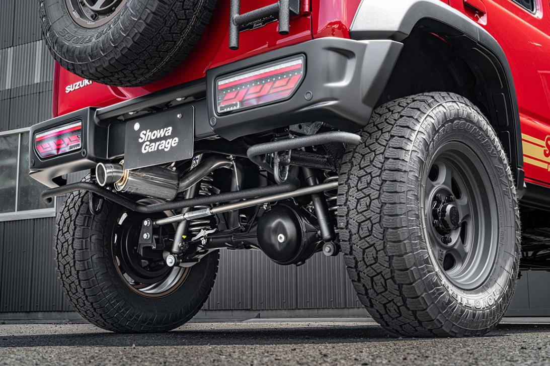 Linksマフラー ジムニーノマド JC74 リンクスマフラー 5ZIGEN共同開発