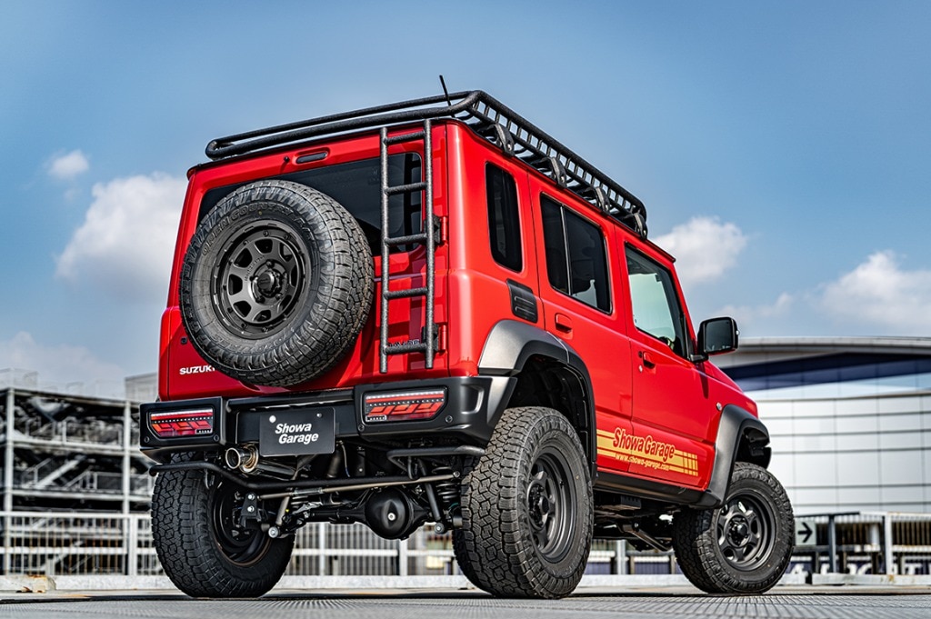 Linksマフラー ジムニーノマド JC74 リンクスマフラー 5ZIGEN共同開発