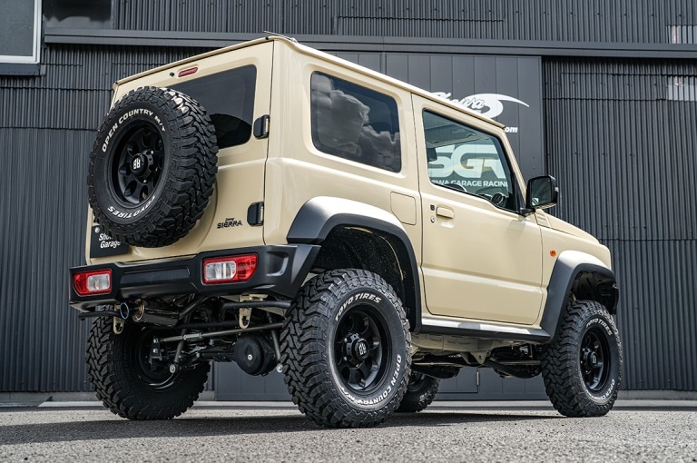 Linksマフラー ジムニーシエラ JB74 1～5型 ブルーテール リンクス