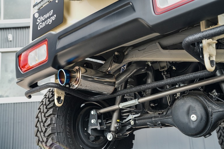 Linksマフラー ジムニーシエラ JB74 1～5型 ブルーテール リンクス
