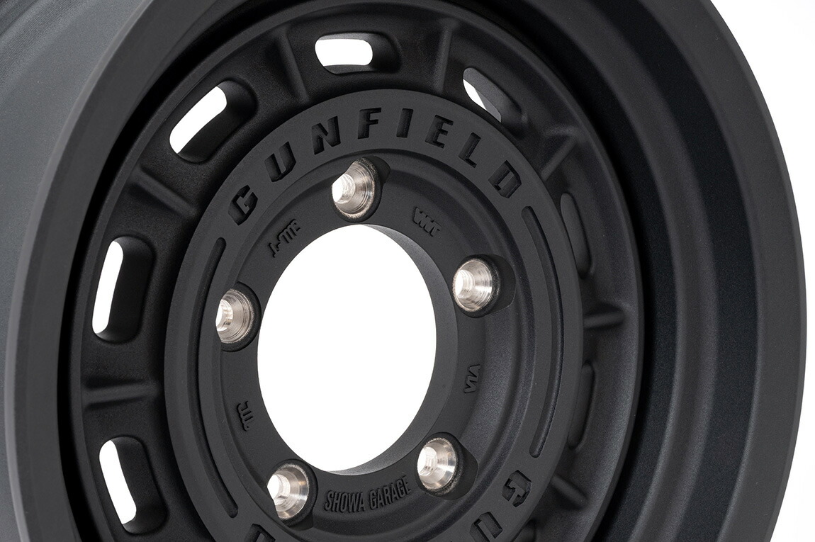 GUNFIELD 15×6.0J ±0 サンドブラック 1本 ジムニーシエラ・ジムニー