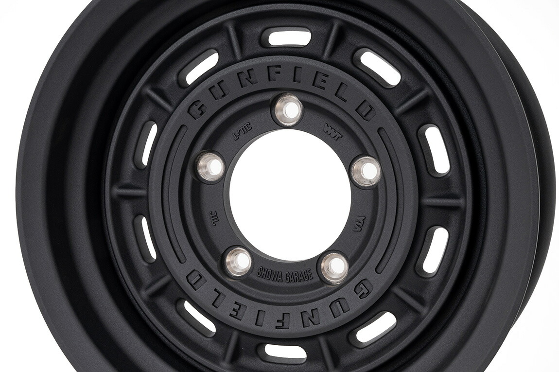 GUNFIELD 15×6.0J ±0 サンドブラック 1本 ジムニーシエラ・ジムニー