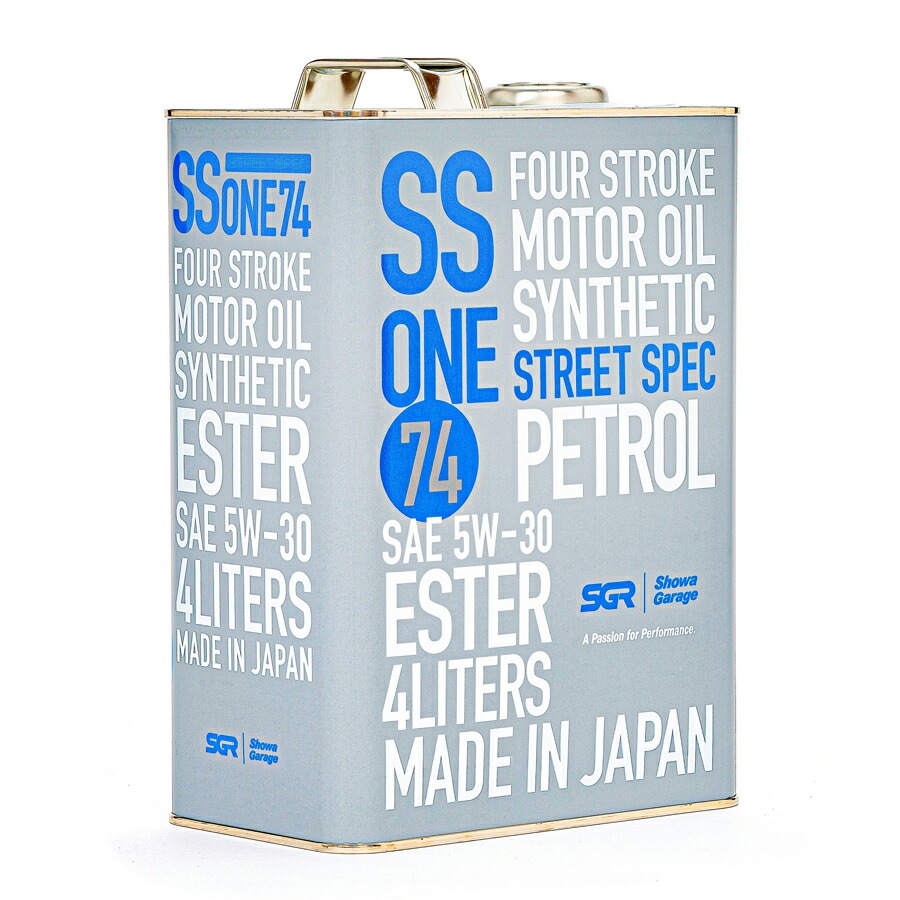 SGRエンジンオイル 5W-30 4L SS-ONE74 ストリートスペック ジムニー