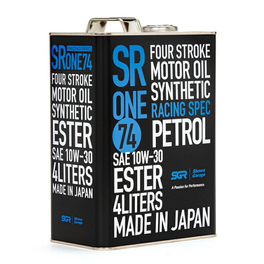 SGRエンジンオイル 10W-30 4L SR-ONE74 レーシングスペック ジムニー