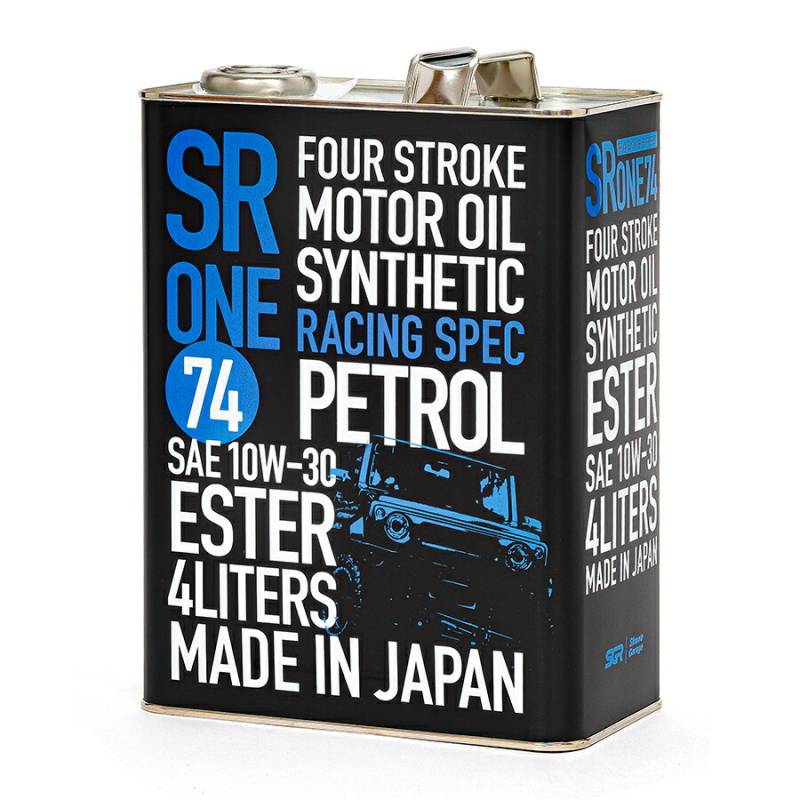 SGRエンジンオイル 10W-30 4L SR-ONE74 レーシングスペック ジムニー