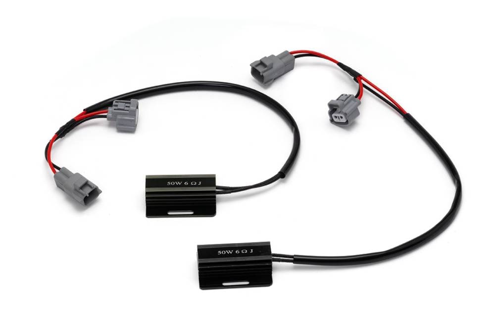 LEDウィンカー用カプラーオン抵抗セット ブラック ジムニーJB64