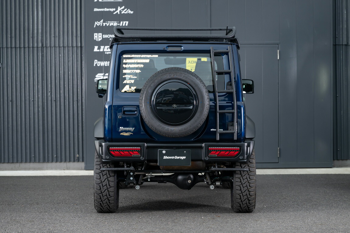 スペアタイヤ移動ブラケット 純正真上移動タイプ ジムニーJB64