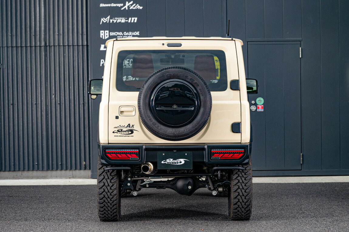 スペアタイヤ移動ブラケット 純正真上移動タイプ ジムニーJB64