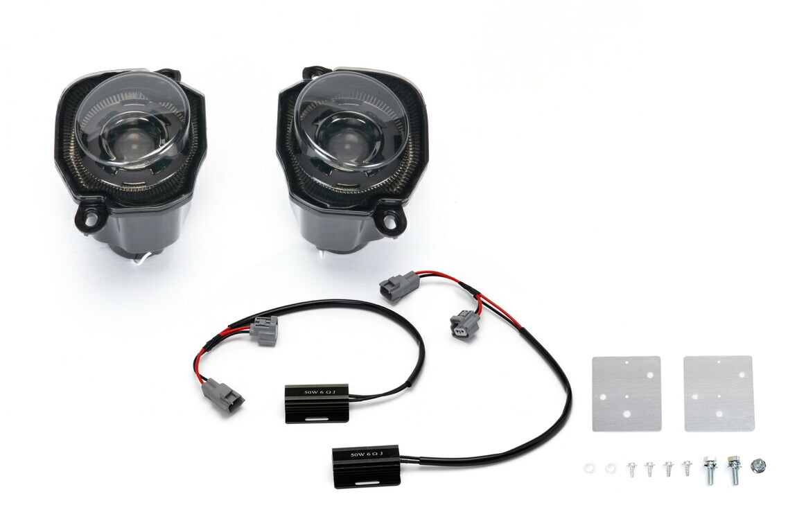 LEDフロントウィンカーランプ タイプ2 カプラーオン抵抗 取付け