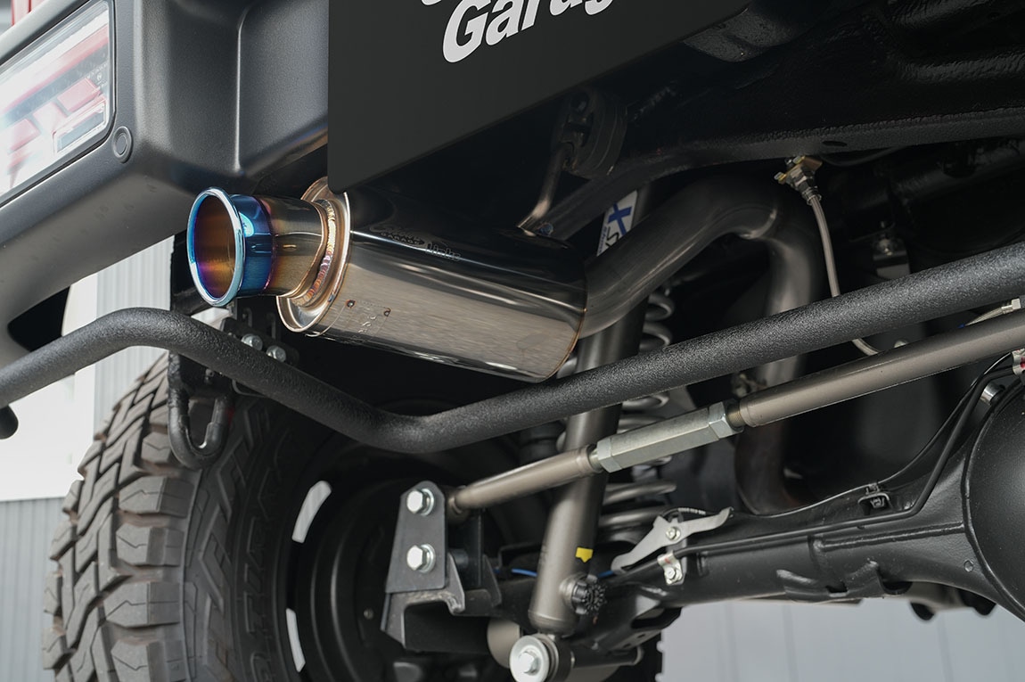 Linksマフラー ジムニーノマド JC74 ブルーテール リンクスマフラー