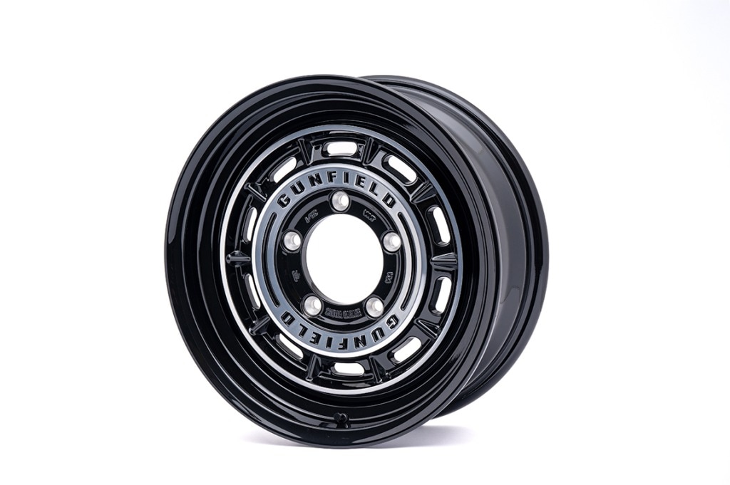 シノシノ まとめ売り 640 Showa Garage ショウワガレージ GUNFIELD 16×5.5J +20 ブラック