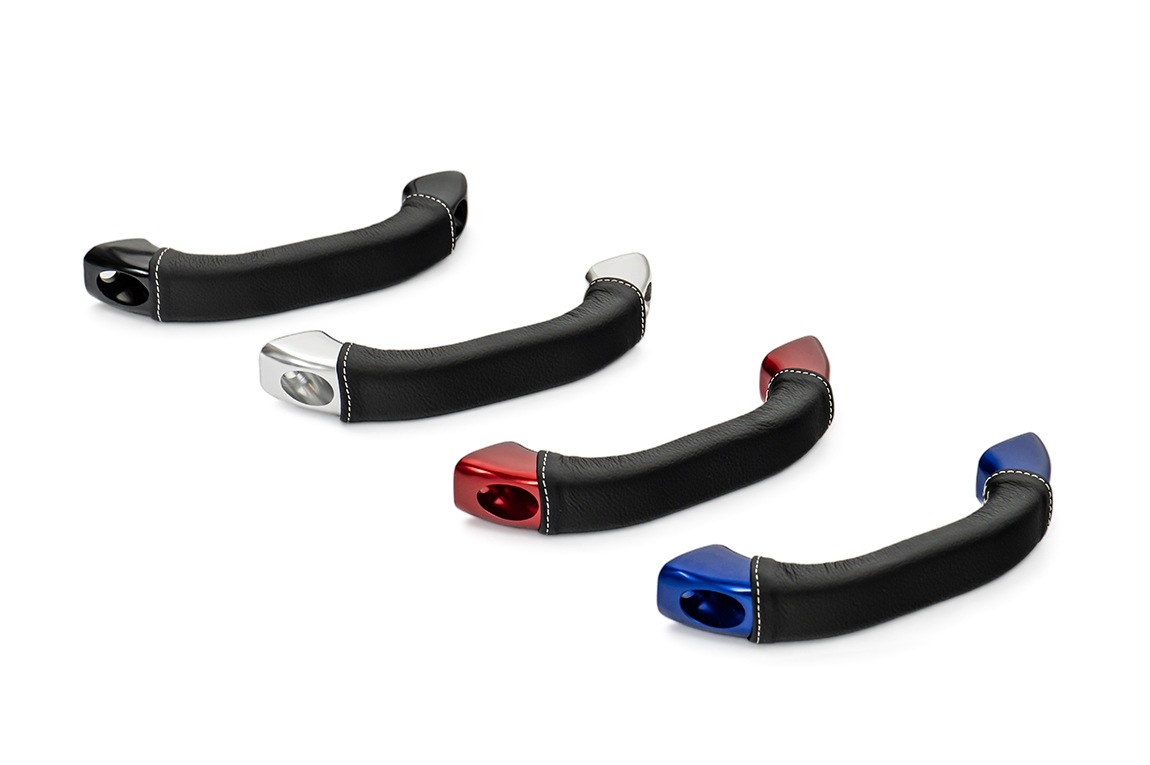 本革巻きアルミアシストグリップ 1本 ジムニーJB64/JB23 ジムニー