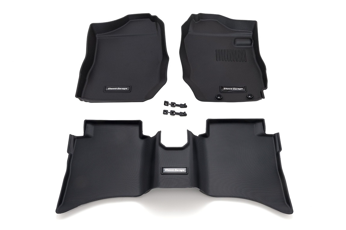 3Dノンスリップフロアマット フロント・リアセット ジムニー ノマド