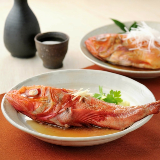 吉次姿煮 盛り付け例