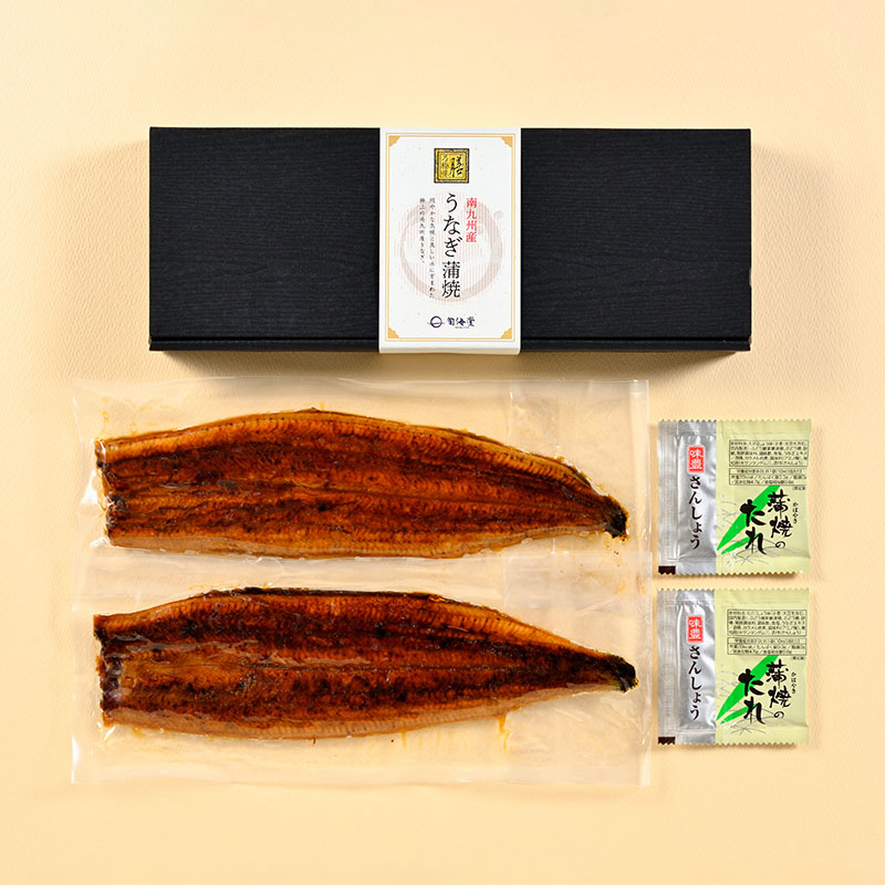 UK-105 (鹿児島県産 うなぎ蒲焼 2尾 化粧箱入)
