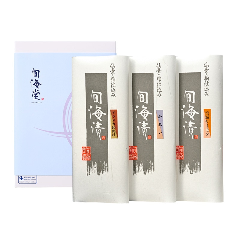 旬-002 (旬海漬3切 簡易パッケージ入)