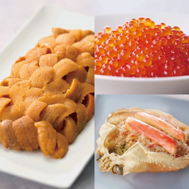 CB-001 (送料込！Kani-to特選 海鮮宝箱3種ギフト 1セット入)