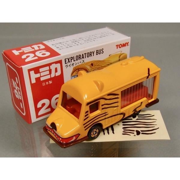新品] 日本製 トミカ 26-5 ライオンバス | トミカ 赤箱／日本製