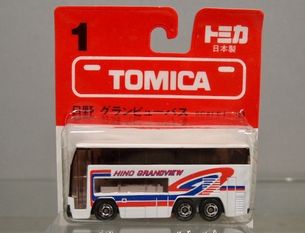 日本製 トミカ 1-3 グランビューバス | トミカ 赤箱／日本製