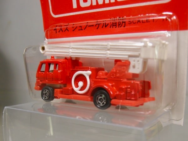 日本製 トミカ 68-2 いすゞ シュノーケル消防車 | トミカ 赤箱／日本製