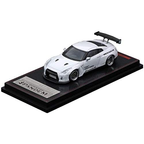 ignition model 1/64 PANDEM R35 GT-R White 