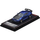 ignition model 1/64 ˥ R34 GT-R Z-tune Blue Metallic 