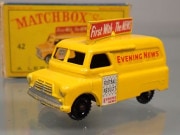 MATCHBOX 42A BEDFORD EVENING NEWS VAN 1957 ��������