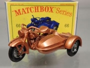 MATCHBOX 66B HARLEY DAVIDSON MOTORCYCLE 1962
