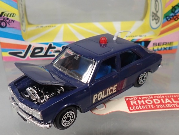 NOREV JET-CAR 849 �ץ��硼504 POLICE  1/43