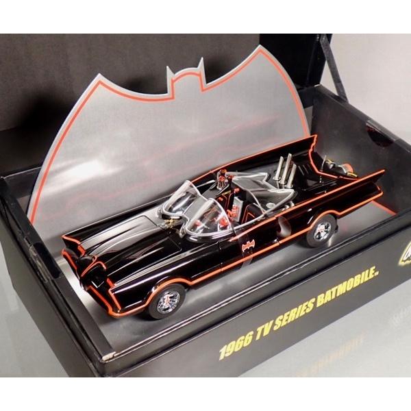 MATTEL HOTWHEELS 1/18�ʥ����ѡ����꡼�� �Ǿ�� �ž�) 1966 �Хåȥޥ� TV ���꡼�� �Хåȥ⡼�ӥ� 1966 TV SERIES BATMOBILE