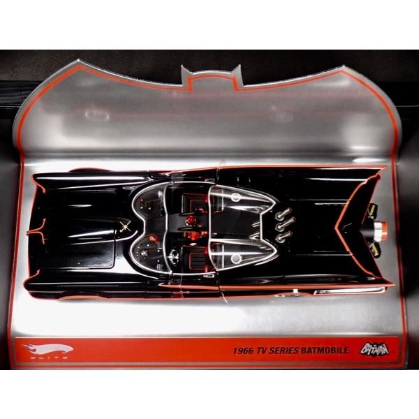 MATTEL HOTWHEELS 1/18�ʥ����ѡ����꡼�� �Ǿ�� �ž�) 1966 �Хåȥޥ� TV ���꡼�� �Хåȥ⡼�ӥ� 1966 TV SERIES BATMOBILE