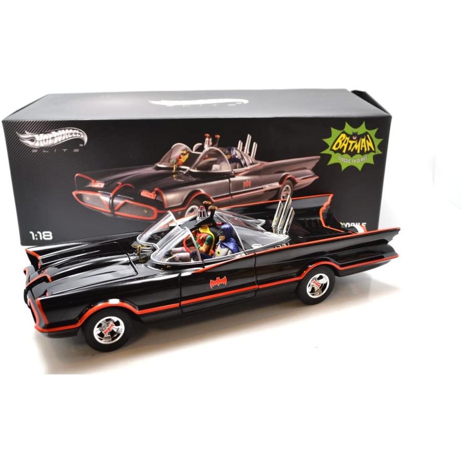 MATTEL HOTWHEELS 1/18 (�Хåȥޥ�����ӥ��դ�) 1966 �Хåȥޥ� TV ���꡼�� �Хåȥ⡼�ӥ� 1966 TV SERIES BATMOBILE