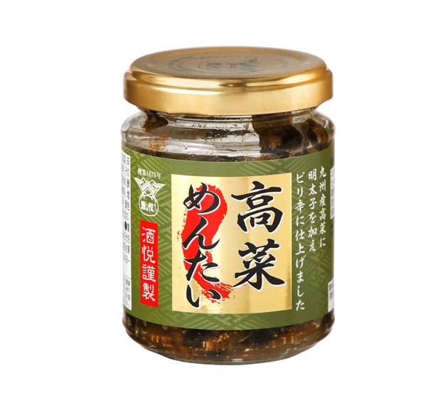 酒悦謹製　高菜めんたい（80g）×6本　(807108)